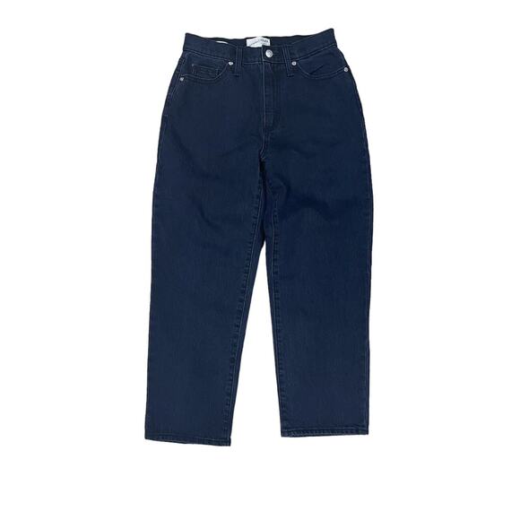 NWT Universal Thread Dark Wash High Rise Vintage Straight Leg Jeans 2/26R - Picture 1 of 13